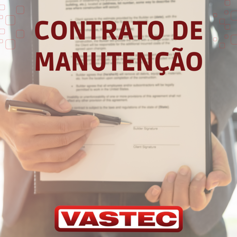 Contrato de Manutenção Vastec