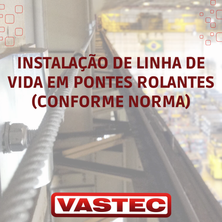 Instalação de Linha de Vida em Pontes Rolantes