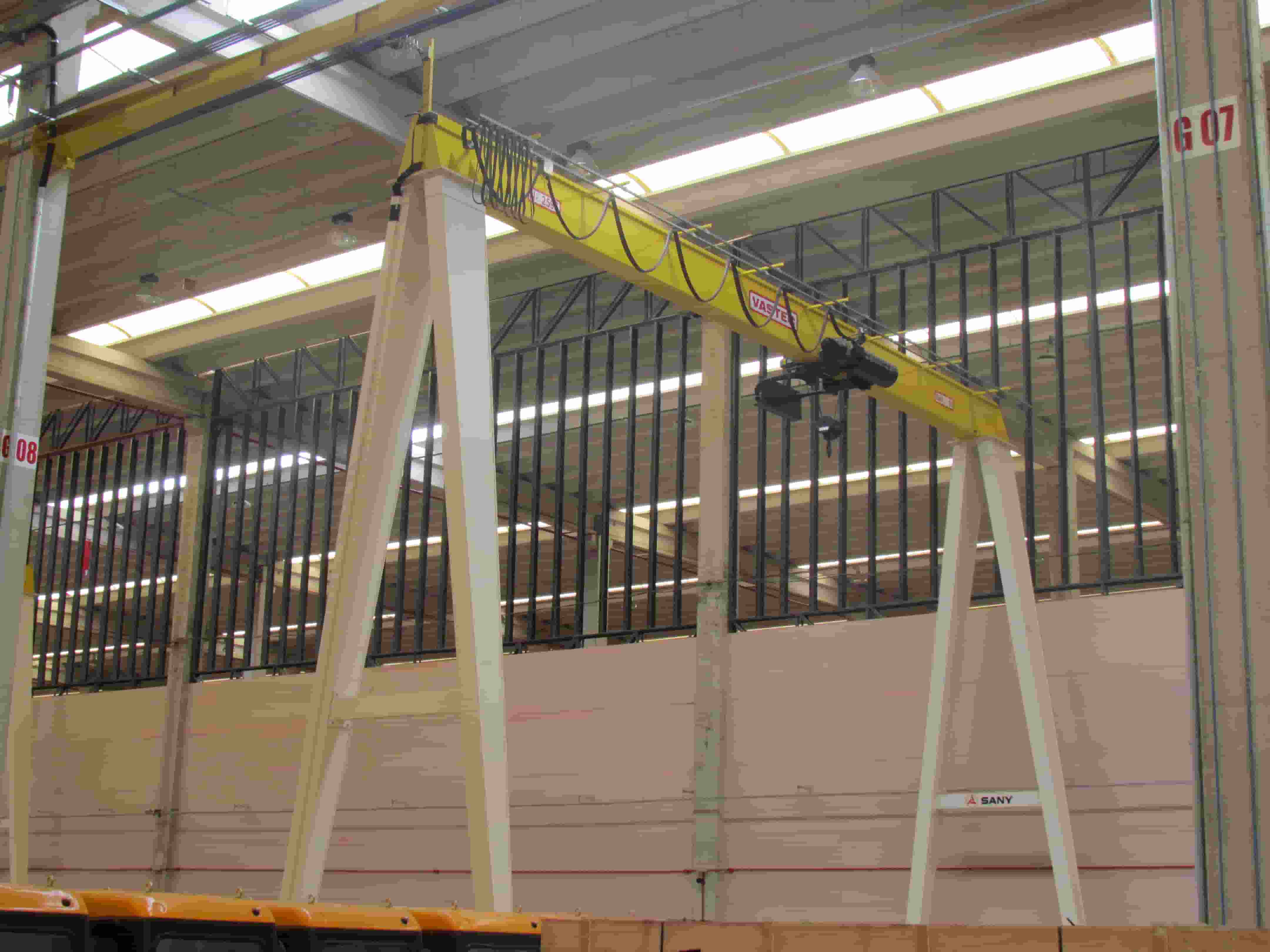 Pórtico Rolante 2 Toneladas | Pontes e Pórticos | Vastec